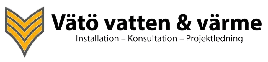 Väto Vatten & Värme logotyp